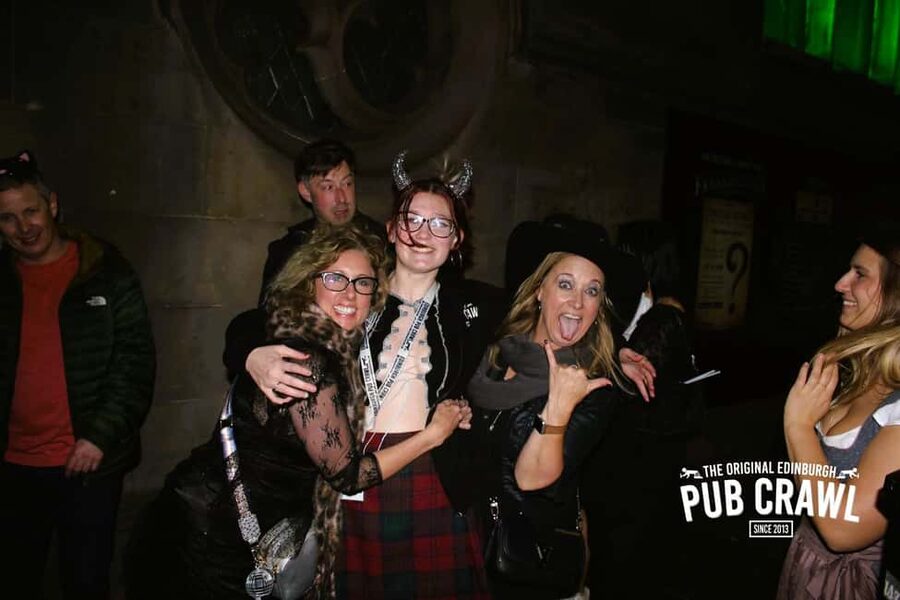 Edinburgh: The Original Pub Crawl 7 Bars 7 Shots & Discounts - Stops two and three: moving through the Old Town
