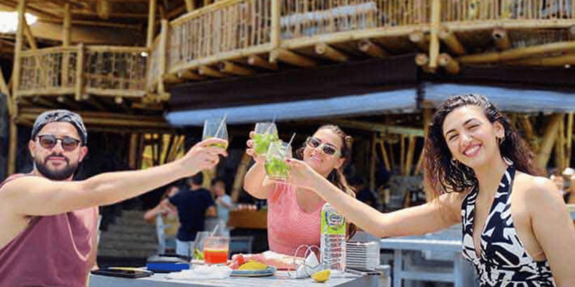 Ella Ravana Pool Club Dip & Dine+2 Free Cocktails!+Zipline - What appears on the seasonal three-course menu
