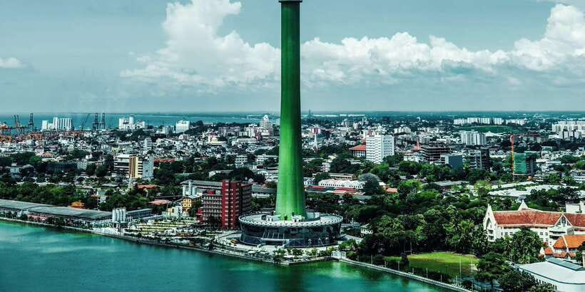 Entry to Colombo Lotus Tower with Free Cocktail and Tapas - The view from Sri Lanka’s tallest building