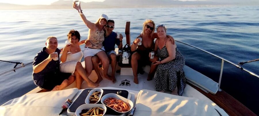 Estepona: Dolphin Search Boat Trip with Drink and Snacks - Key points at a glance