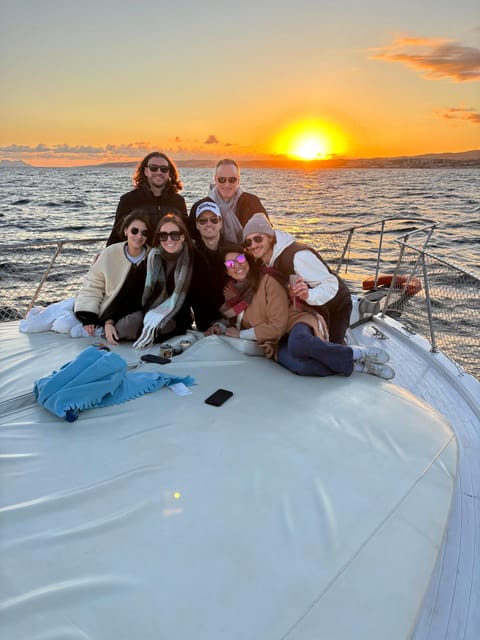 Estepona: Dolphin Searching Sunset Cruise with Drink & Snack - Wine, cava, snacks, and a relaxed mood