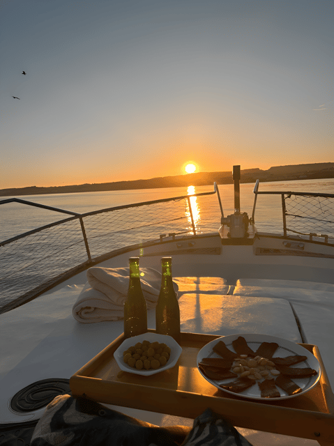 Estepona: Dolphin Searching Sunset Cruise with Drink & Snack - Shared cruise or private boat