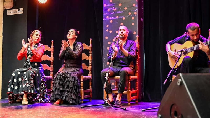 Flamenco Show at La Guarida del Angel with Drink - The room, sound, and atmosphere