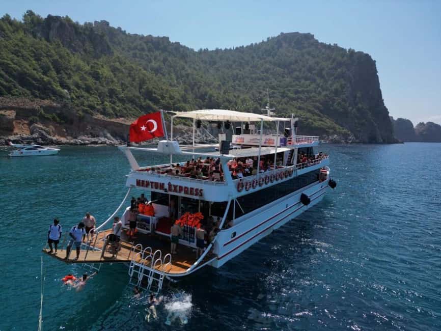 From Alanya: Boat Tour with Unlimited Soft Drinks and Lunch - Key points to know before you book