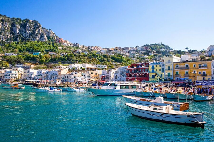 From Amalfi: Day Trip to Capri Private Boat Tour with Drinks - The faraglioni are the visual high point