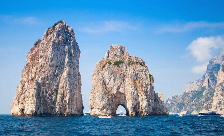 From Amalfi: Day Trip to Capri Private Boat Tour with Drinks - What the captains add to the day