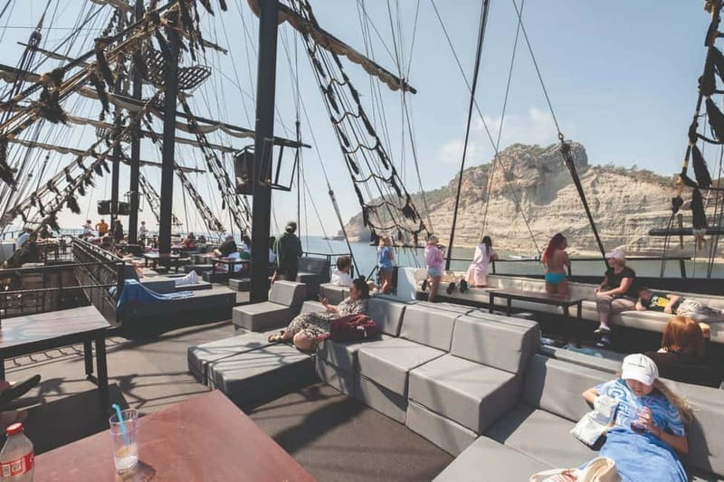 From Antalya/Kemer: All-Inclusive Party Boat with Lunch - The foam party, DJ, and family side of the boat
