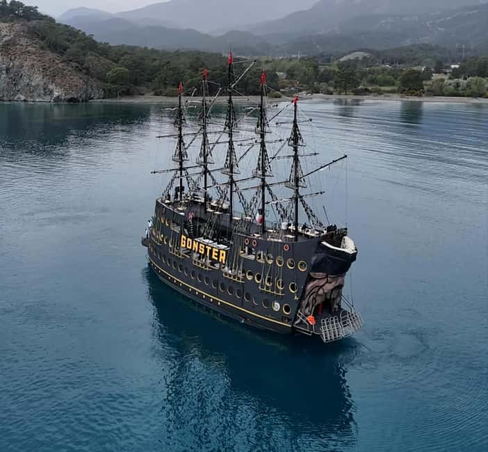 From Antalya/Kemer: All-Inclusive Party Boat with Lunch - Transfers from Antalya and Kemer