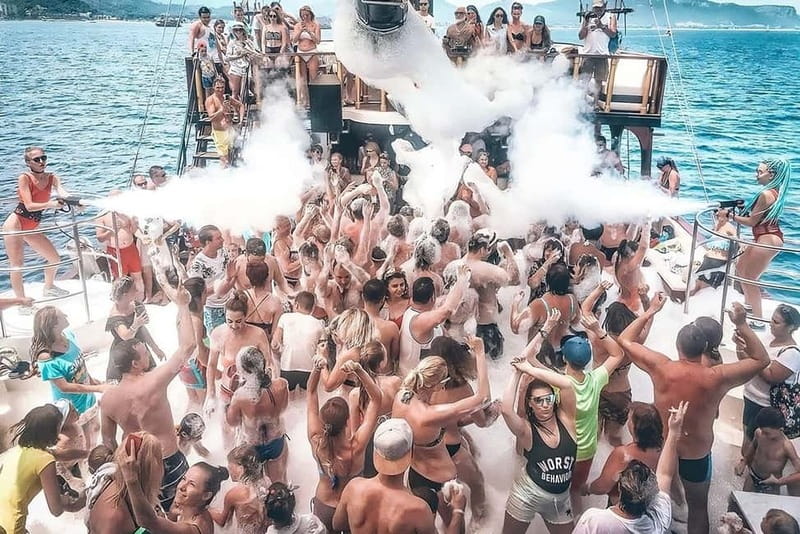 From Antalya/Kemer: All-Inclusive Party Boat with Lunch - Phaselis Bay: pretty water and an important limitation