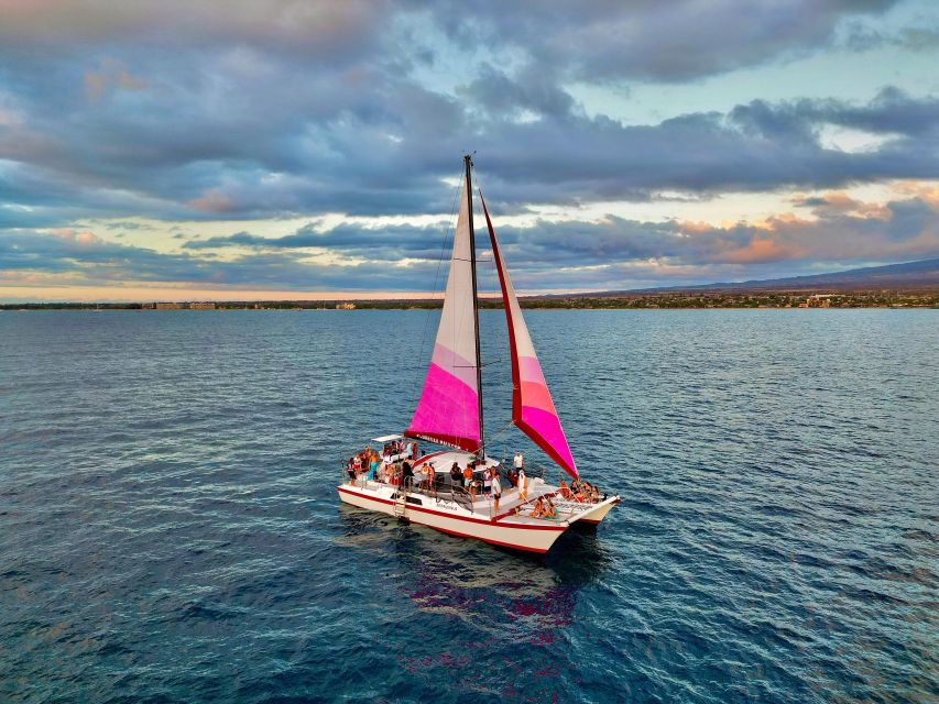 From Maalaea: Whale Watching Catamaran Cruise with Drinks - Boarding Winona and settling in
