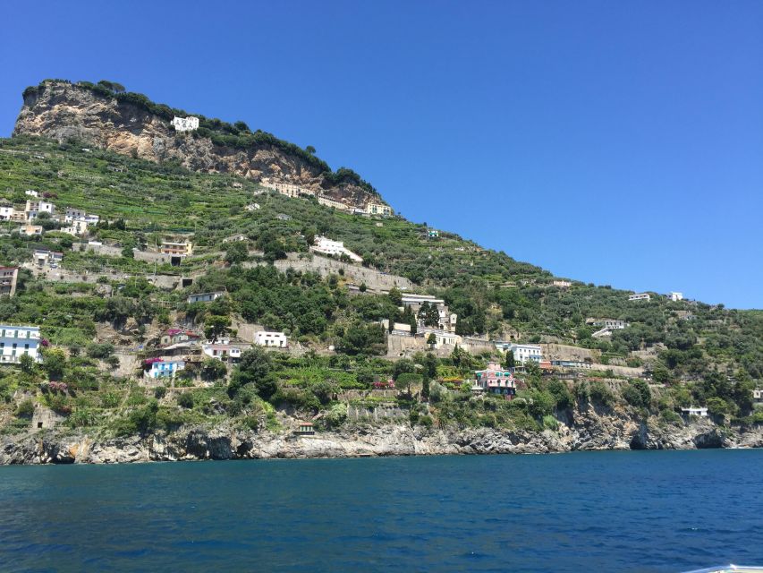 From Praiano: Amalfi Coast Guided Private Cruise with Drinks - Fiord of Furore brings the coast into one dramatic cut