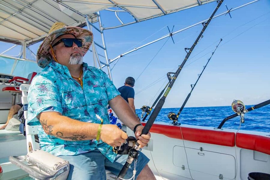 From Punta Cana: Deep Sea Fishing Tour by Boat with Drinks - Setting out from Punta Cana for open-water fishing