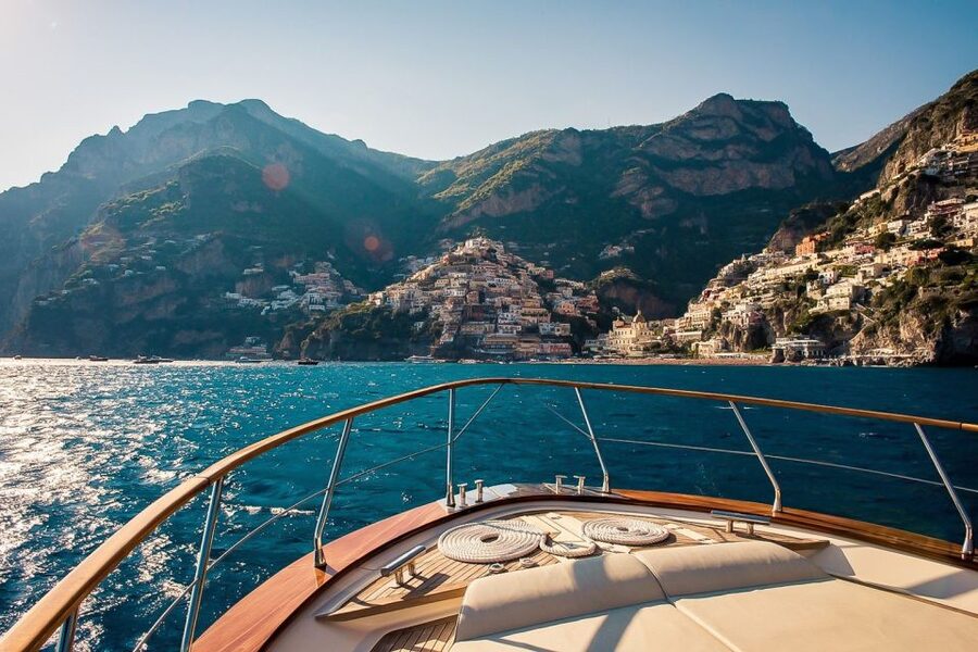 From Salerno: Day Trip to Amalfi Coast by Boat with Drinks - Amalfi for one hour