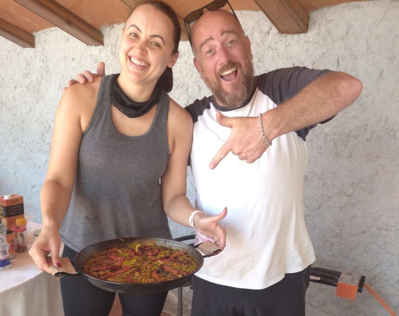 From Sitges: Paella Masterclass, Bike Ride and Winery Visit - From Sitges to the Penedès vineyards