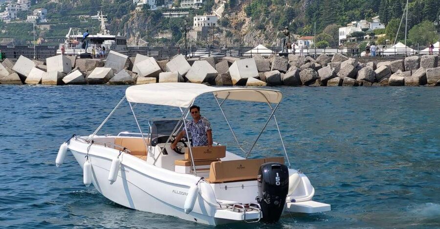 From Sorrento: Full Day Capri Private Boat Trip with Drinks - White Grotto, Red Grotto, and the Faraglioni