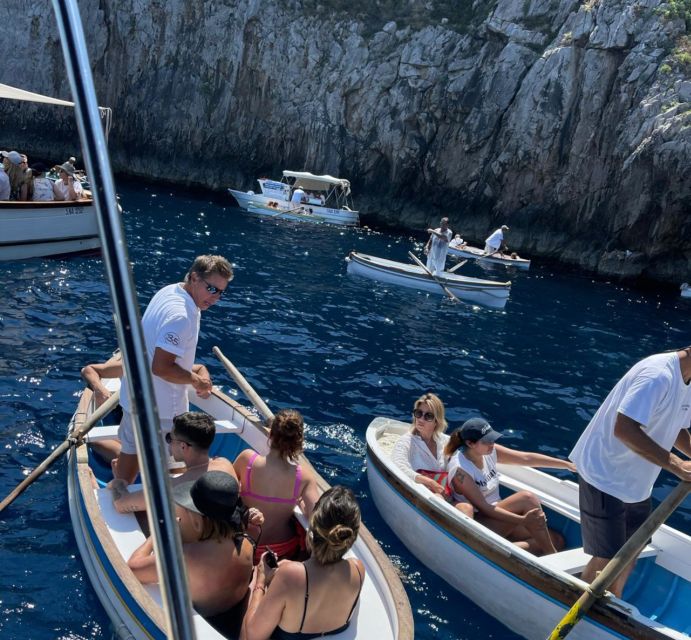 From Sorrento: Full Day Capri Private Boat Trip with Drinks - Three to four hours on Capri