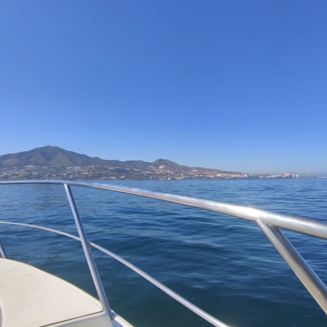 Fuengirola: Fantastic Dolphin Watching Yacht Tour with Drink - Searching the dolphin areas off Fuengirola