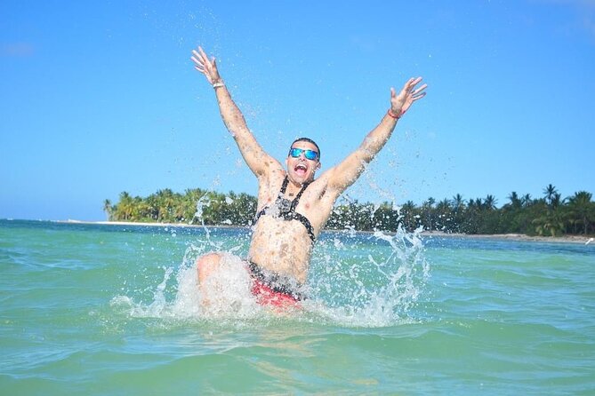 Full Day ATV Experience and Booze Cruise with Open Bar - Open bar, music, and the natural pool
