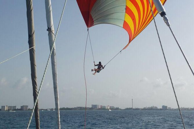 Full-day Isla Mujeres All-inclusive Cruise from Cancún - The private beach club and buffet lunch