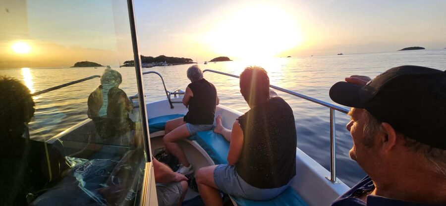 Funtana,Vrsar: Dolphin watching at sunset,drinks included - Drinks included in the $34 price