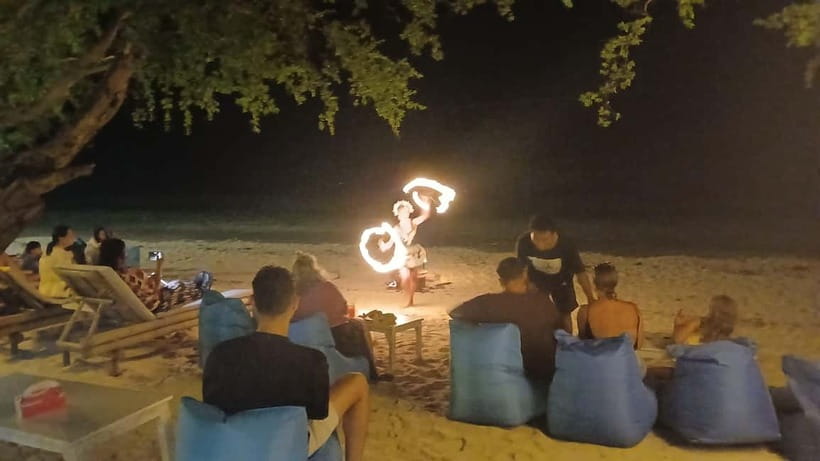 Gili Trawangan: Experience The Gili Fireshow with Cocktail - The included cocktail and the cost of the evening
