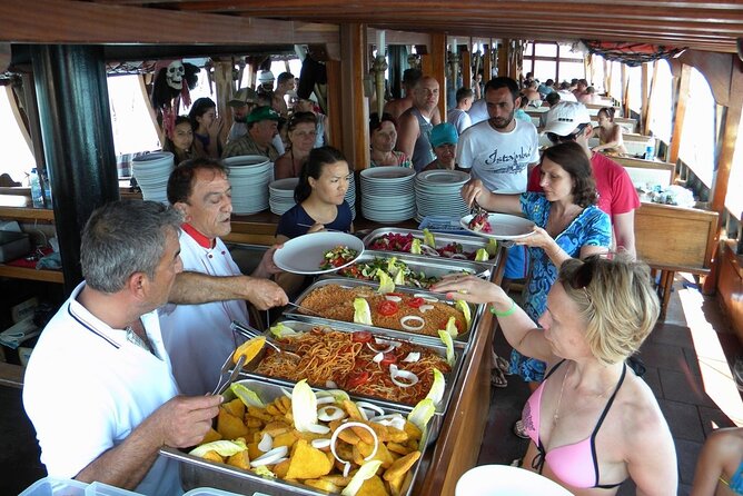 GONSTER : Luxury Pirate Boat Trip Lunch & Soft Drinks & Transfer - Kiriş Bay and the last chance to swim