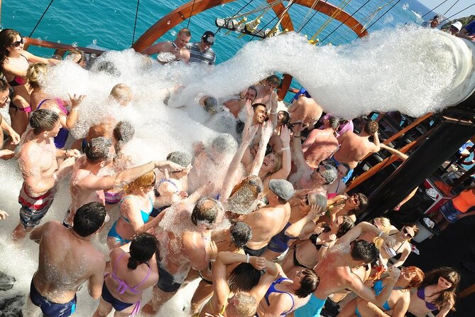 GONSTER : Luxury Pirate Boat Trip Lunch & Soft Drinks & Transfer - Foam party, animation, and the social side of the trip