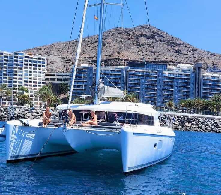 Gran Canaria: Private 3-5hour all-inclusive Catamaran Cruise - Setting sail from Pasito Blanco