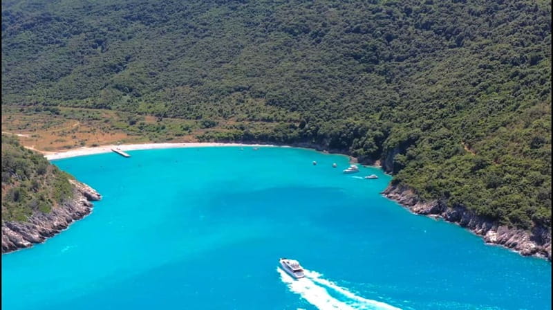 Group Tour 7 stops Saranda to Krorez Free Drink and Umbrella - Seven stops along Saranda’s northern coast