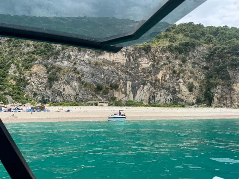 Group Tour 7 stops Saranda to Krorez Free Drink and Umbrella - Turtle Cave and Anchor Cave: quick openings to the day
