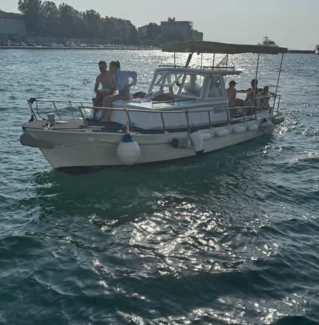 Half-day speedboat trip from Zadar with drinks - Leaving Zadar by speedboat