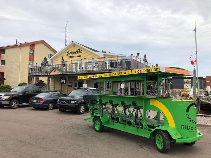 Halifax: Solar Waterfront Food/Drink Party Bike Experience - Food Value at $57 Per Person