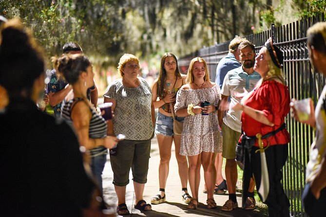 Haunted Savannah Booze and Boos Ghost Walking Tour - A ghost walk with a Savannah bar in every chapter
