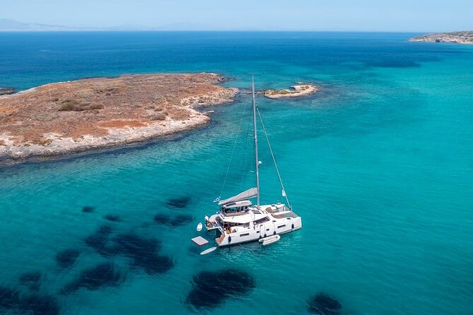 Heraklion: Dia Island Catamaran Cruise with Water Toys - Key points to know before boarding