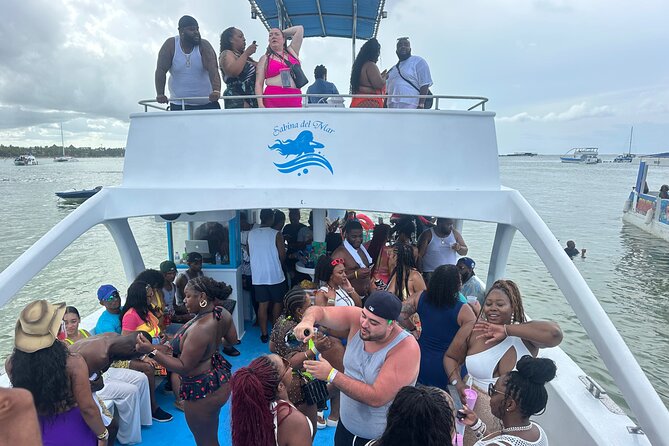 Hip Hop Adult Only Party Boat with Unlimited drinks & Sandba stop - A Punta Cana cruise built around the soundtrack
