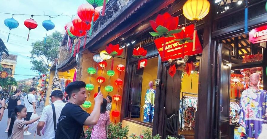 Hoi An Ancient Town Entrance Ticket with Drink - Collecting the ticket at 153 Tran Phu Street