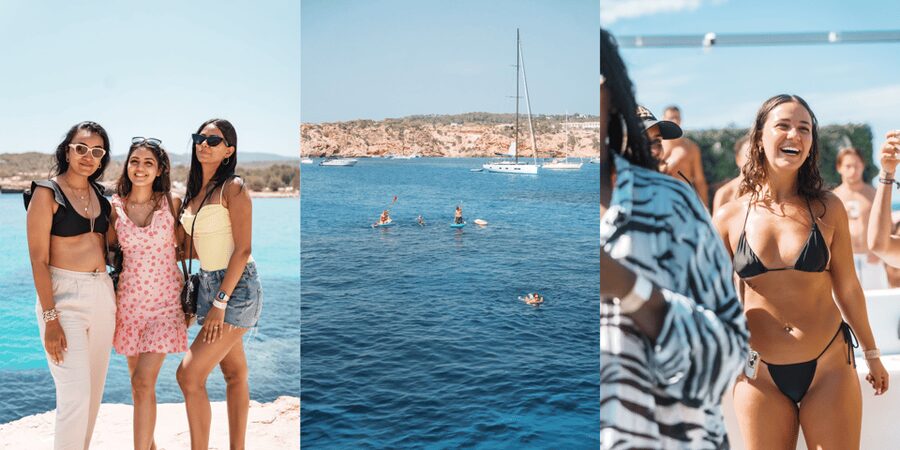 Ibiza: Adults-Only Cruise with Drinks, Food, Snorkel, and DJ - A west-coast cruise with a party pulse