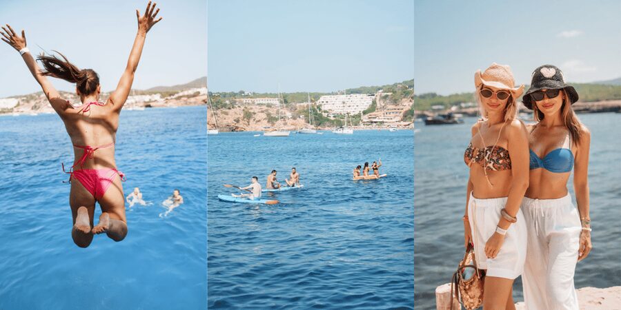 Ibiza: Adults-Only Cruise with Drinks, Food, Snorkel, and DJ - Music, crew planning, and the social mood