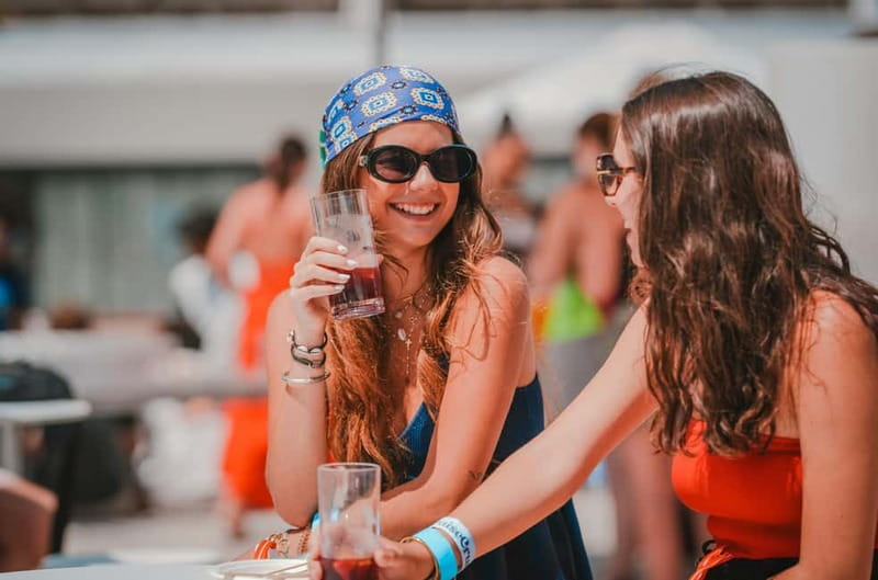 Ibiza Boat party with unlimited drinks, Brunch & pool party - A pool warm-up at Hotel Vibra Marenostrum