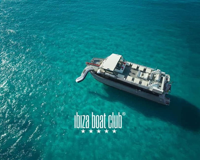 Ibiza: Formentera Sunset Boat Part with Drinks and Food - Boarding at Playa d’en Bossa