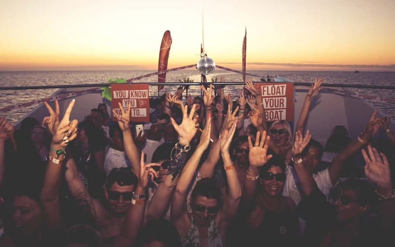 Ibiza: Sunset Boat Party Cruise with DJs with 2 Clubs - The $58 question