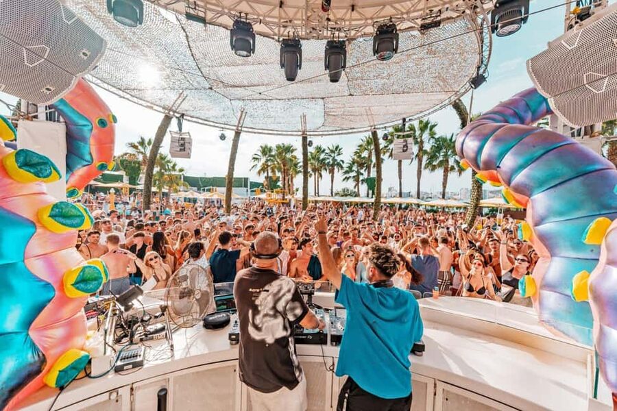 Ibiza Sunset Boat Party with 3hrs Open Bar + 3 Club Entries - The club choices, from pool afternoons to late nights