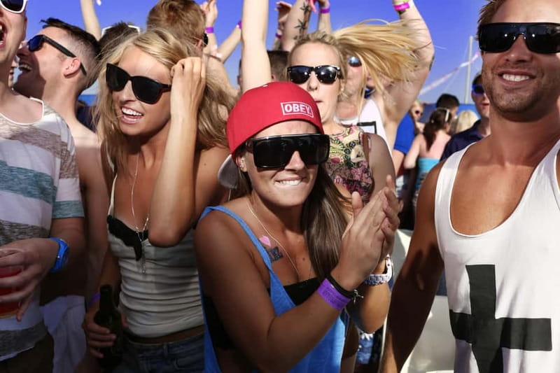 Ibiza Sunset Boat Party with 3hrs Open Bar + 3 Club Entries - Staff, music, and the tone of the outing