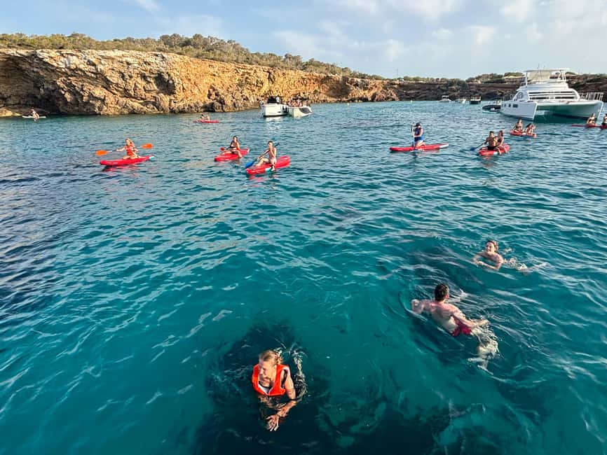 Ibiza: Sunset Boat Tour with Water Sports, Open Bar & Tapas - Setting Out From Sant Antoni Port