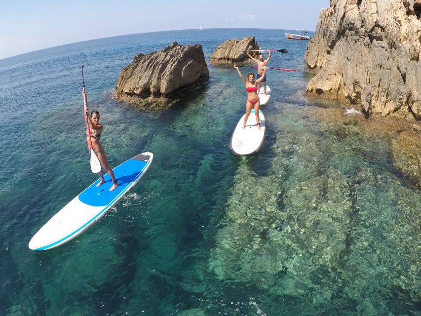 Ibiza: SUP & Snorkel Boat Tour with Caves, Drinks & Photos - Key points to know before booking