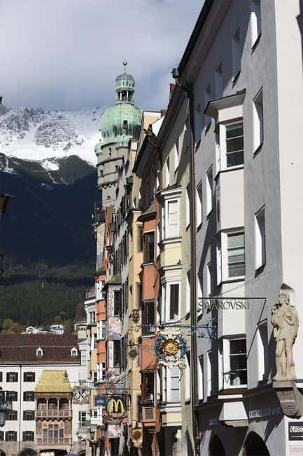 Innsbruck: Swarovski Exclusive Guided Tour with Drink & Gift - A crystal stop beside Innsbruck’s Golden Roof