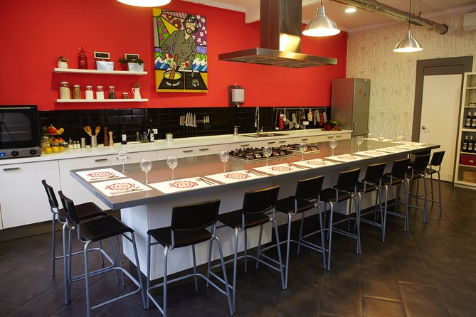 Interactive Paella & Market: Bottomless Wine & Rambla Views - Wine, lunch, and the value of the $151.23 price