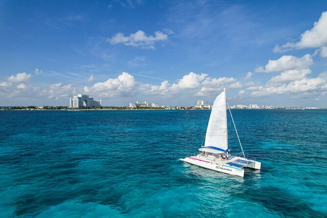 Isla Mujeres Catamaran, Open Bar and Beach Club Tour - Sailing from Marina Las Perlas