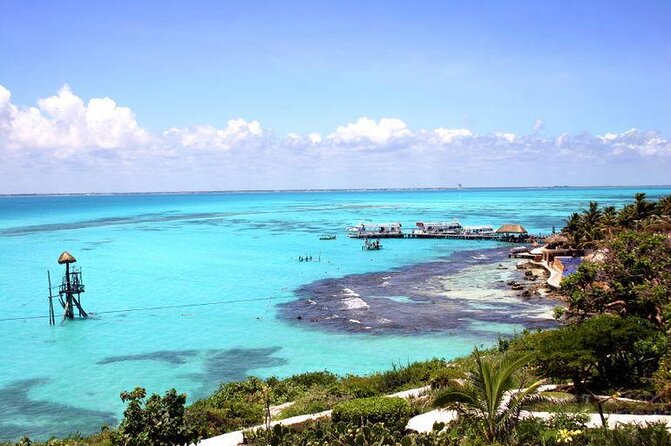 Isla Mujeres Cruise with Beach Club, Snorkel, Lunch and Open Bar - Sailing from Marina Las Perlas