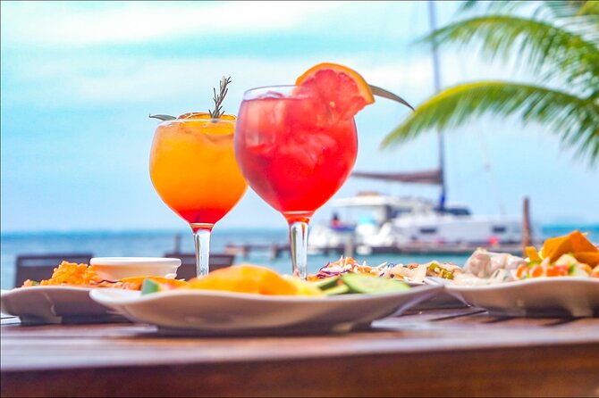 Isla Mujeres Cruise with Beach Club, Snorkel, Lunch and Open Bar - Lunch and beach-club arrangements